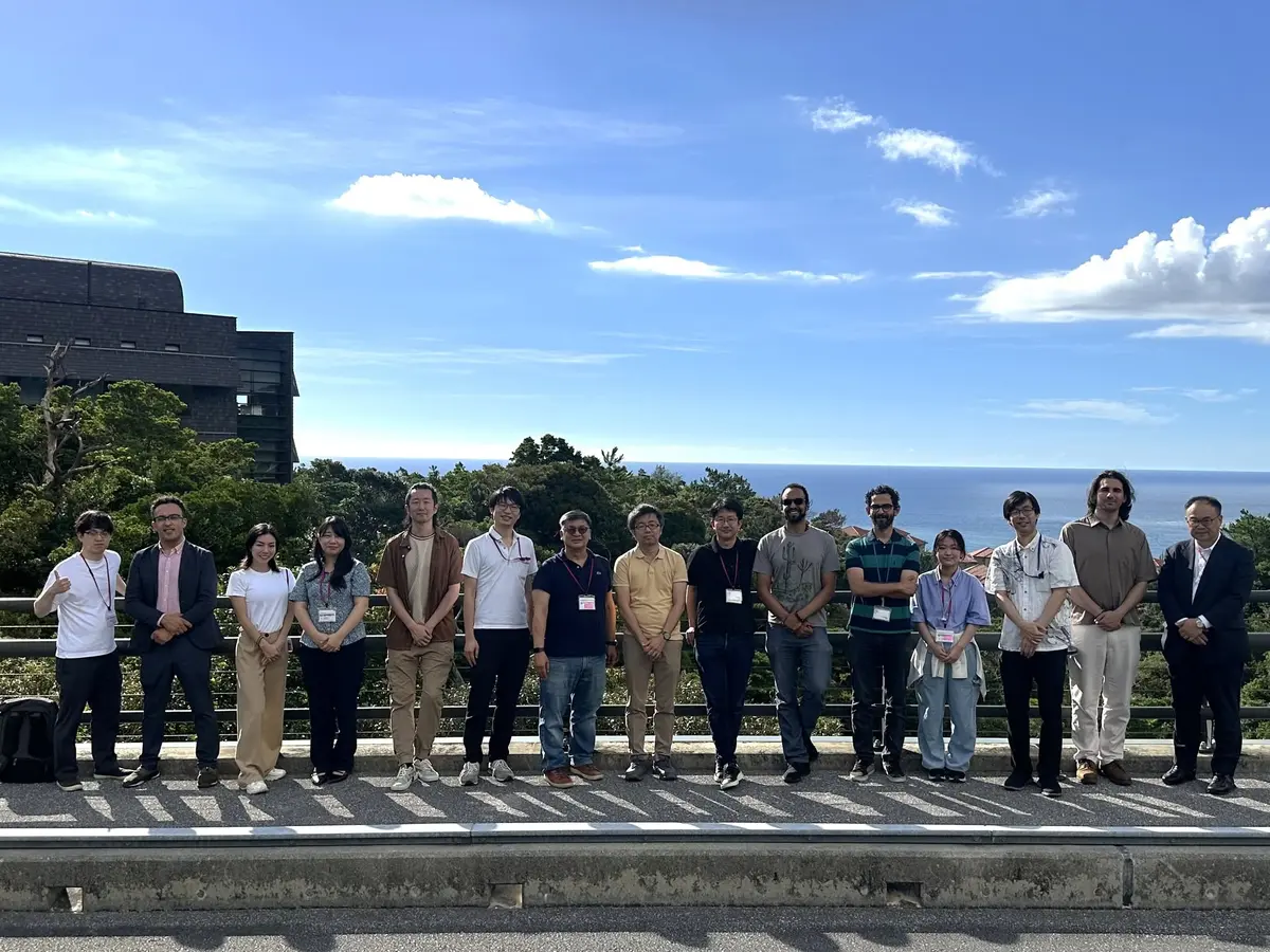2026年7月にOISTで開催されたQubitcoreの全社キックオフの様子