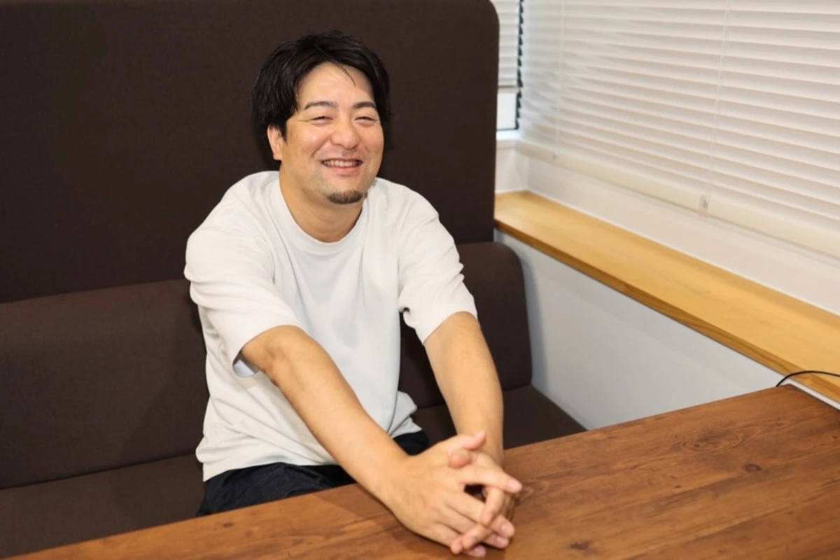 笑顔で語る川俣氏
